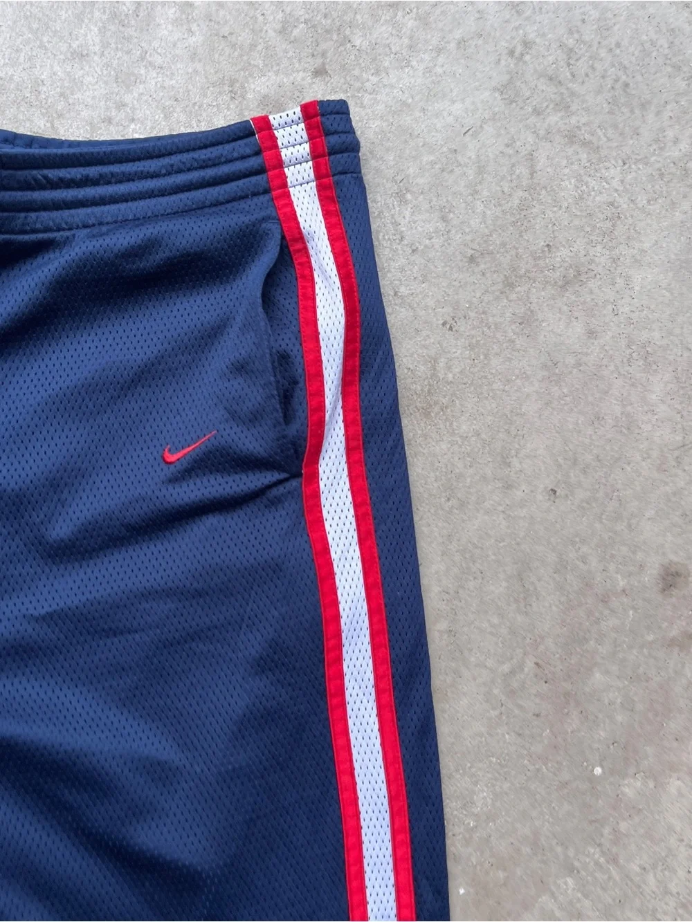Vintage Y2K Nike Reversible Baggy Wide-Leg Sweatpants